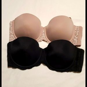 Convertible pushup bras